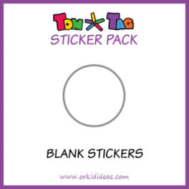 Blanco stickers TomTag