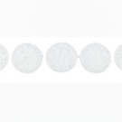 klittenband rondjes lus 15 mm 1250 st wit		