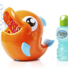 Frankie Vis Bellenblaasmachine - aangepast speelgoed voor speelsheid, beweging en zintuigelijke stimulatie