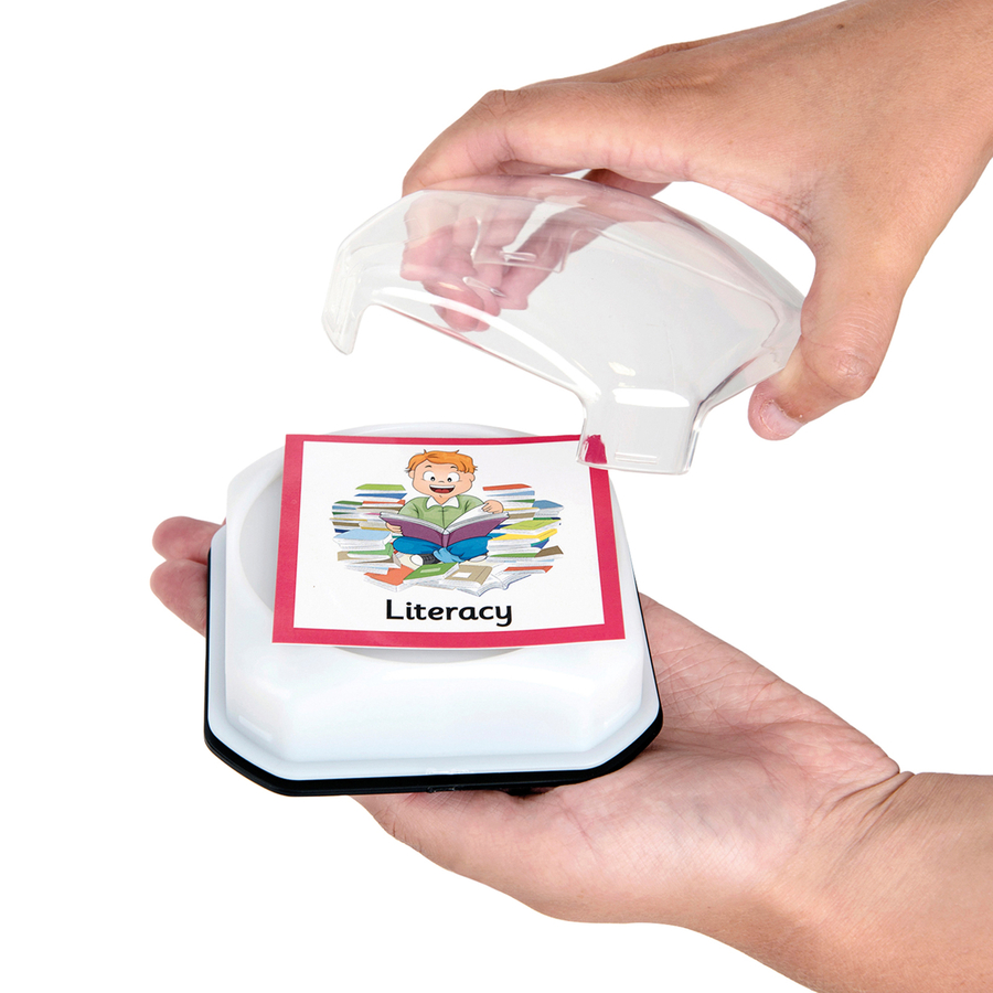 Alternative view of Lichtgevende Praatknop – Opneembare Knop met Verlichting en Audio