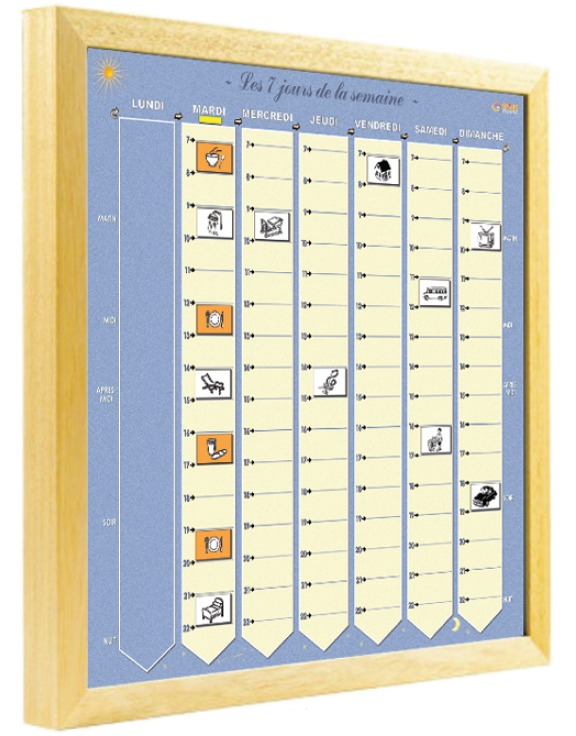 Magnetische Weekplanner