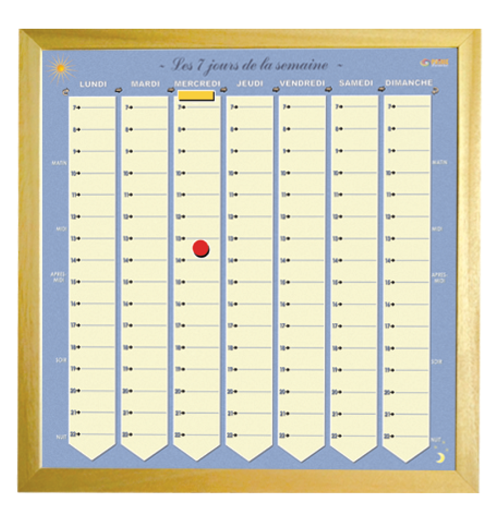 Magnetische Weekplanner - Afbeelding 4