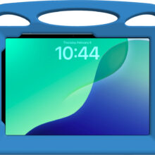 Big Grips LIFT handvat hoes & Stand voor iPad Air 4/5 & Pro 10.9‑11" - blauw