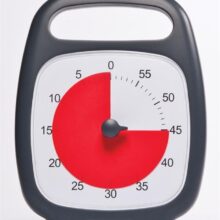 Time Timer PLUS 60 min - zwart