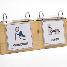Keuzebalk - Middel, 27 cm, voor 2 kaartjes