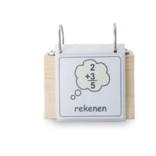 Keuzebalk - Klein, 13 cm, voor 1 kaartje