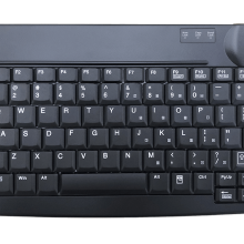 Mini toetsenbord met trackball - KSI Wombat MiniTB