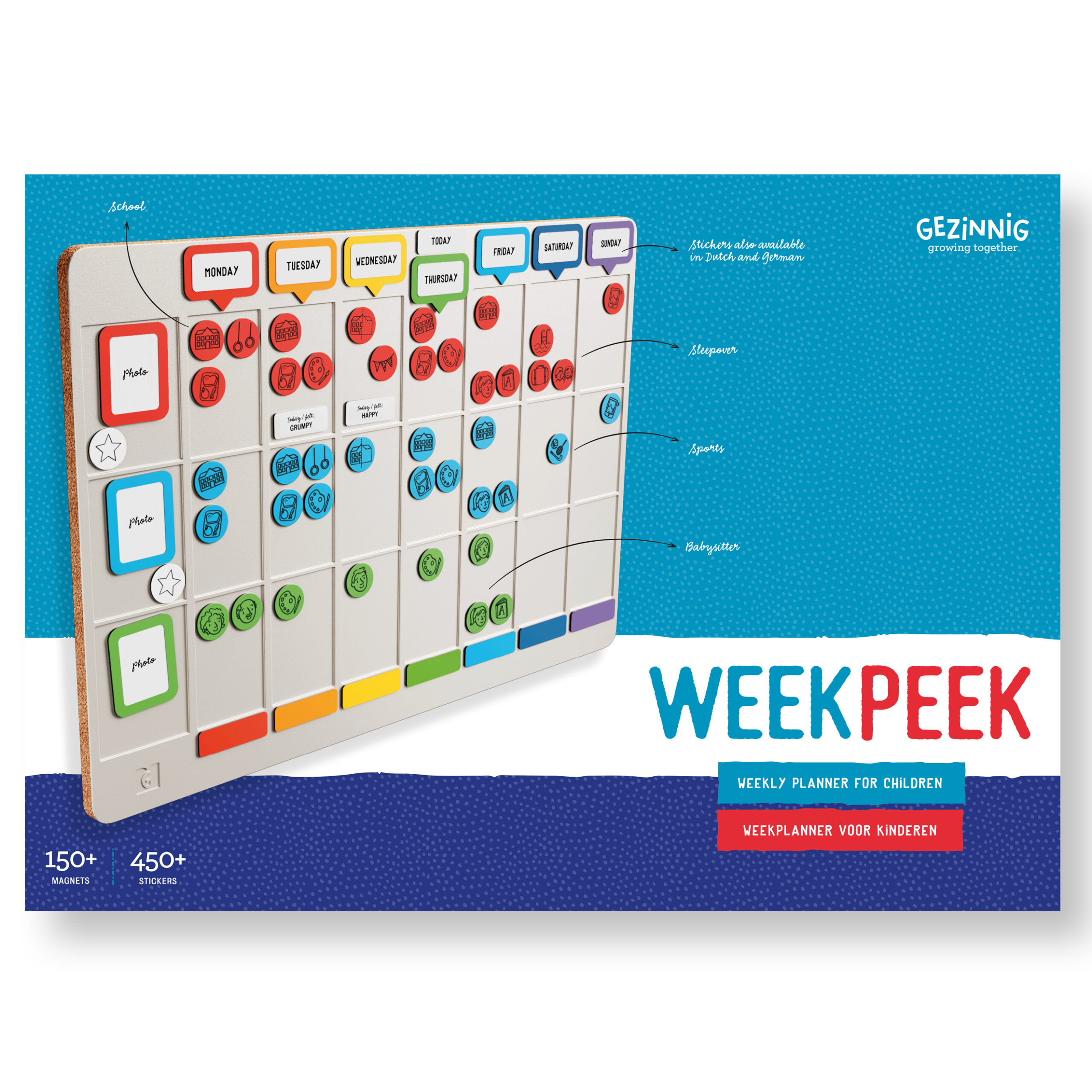 Alternative view of Weekplanner Weekpeek -Weekpeek