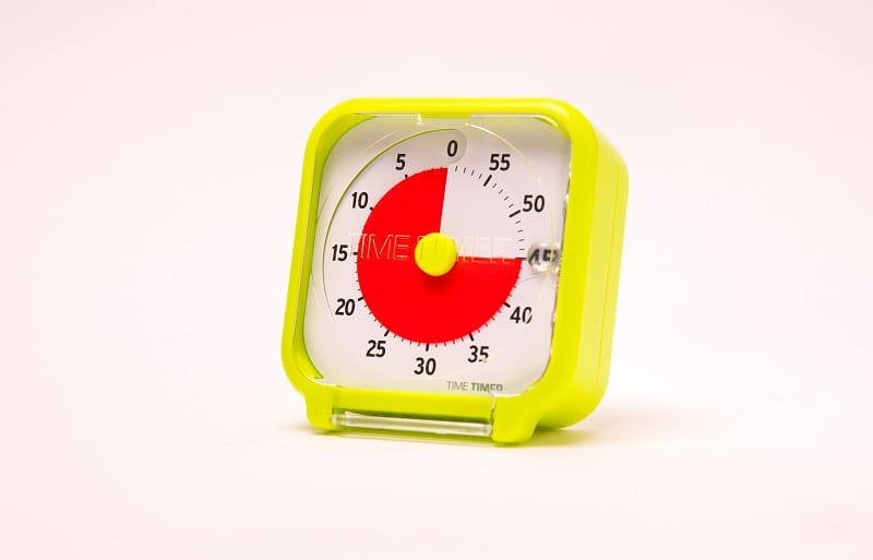 Time Timer Large – Visuele tijdtimer voor zorg, therapie en begeleiding | Eelke Verschuur