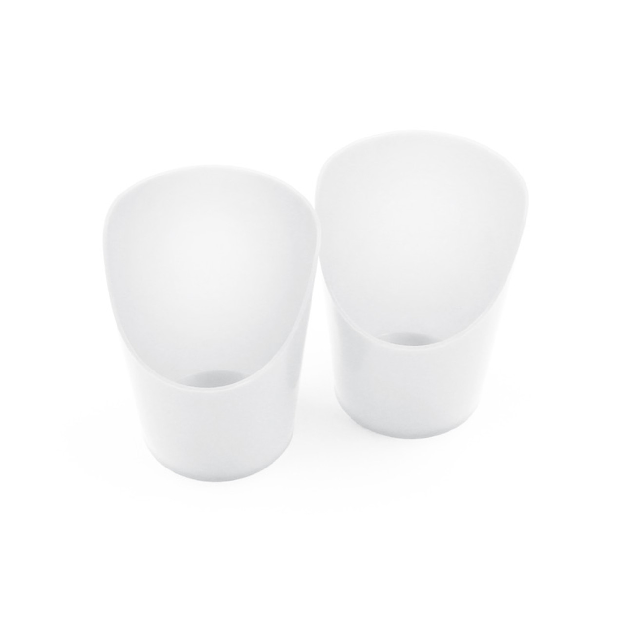 Flexibele neusbeker medium set van 2 - Wit