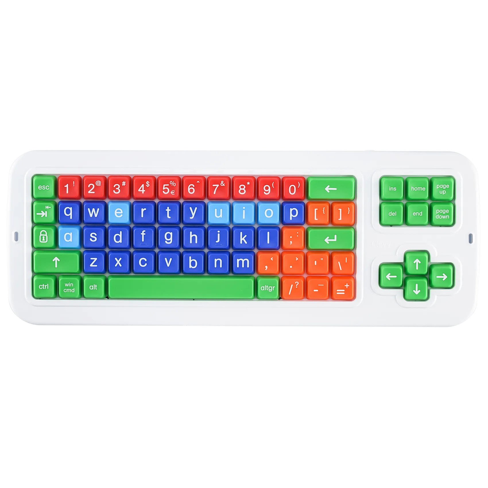 Alternative view of Clevy QWERTY Keyboard 3 – Tri-Mode (USB | Bluetooth | SimplyWorks)