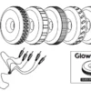Sensorische Lichtgevende Stapelschijven – Glow & Texture Discs Set - Afbeelding 7